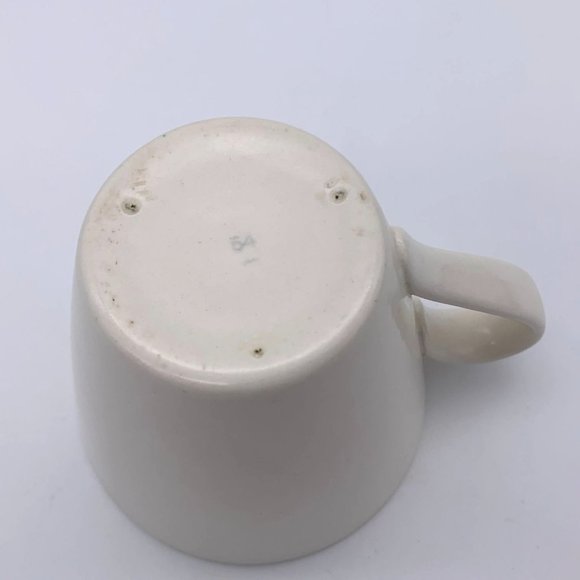 Vintage Metlox Poppytrail Sculptured Daisy - Coffee Cup and Saucer - Picture 8 of 8